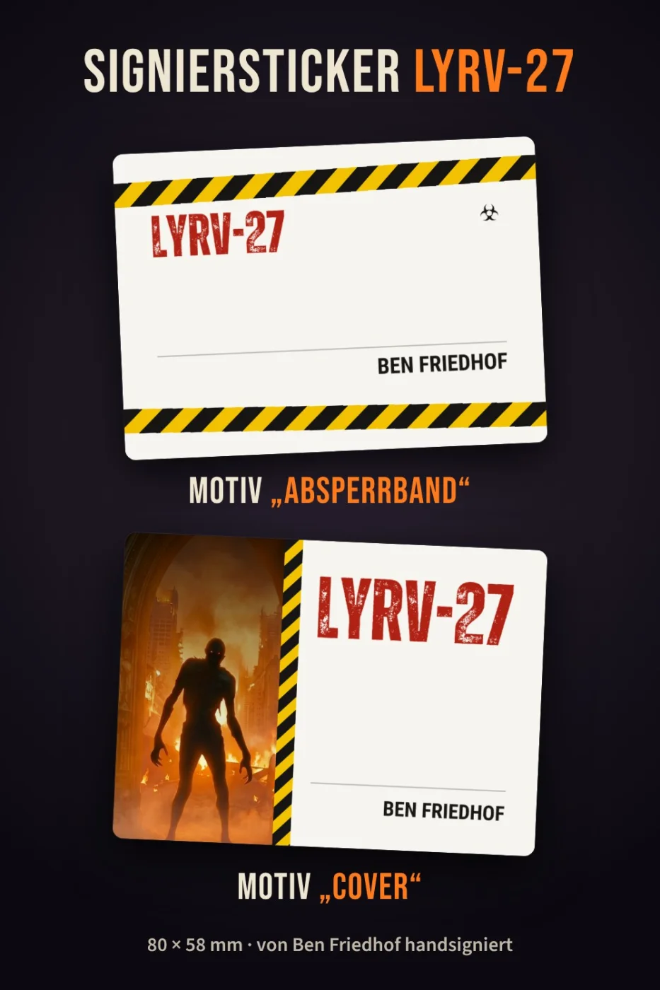 Signiersticker
